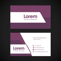Creative business card mock-up