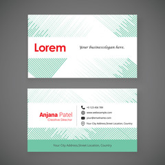 Creative business card mock-up