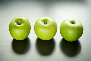 Green apples