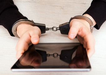Person in Handcuffs