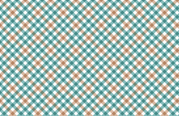 Tartan Vector Patterns, Sapphire, Brown And White 