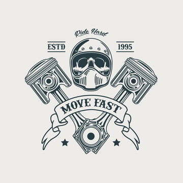 Motorcycle Club Illustration