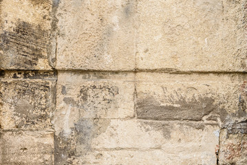 Brick texture with scratches and cracks