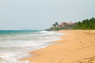 Fototapeta na wymiar Bentota beach. Sri Lanka