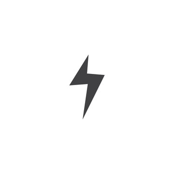 electric icon. sign design