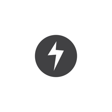 electric icon. sign design