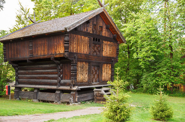 Traditional old house in Oslo