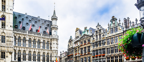 View on Grand Place of Bruxelles - Belgium