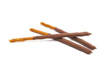 chocolate dipped cookie sticks