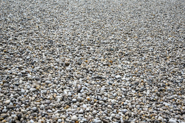 La plage de galets d' Etretat,, The pebble beach of Etratat