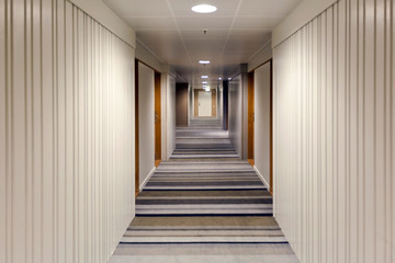 Современный дизайн интерьера коридора. Дизайн в стиле северной Европы - obrazy, fototapety, plakaty