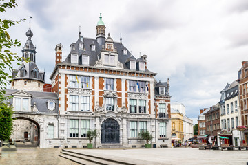 Fototapeta na wymiar View on congress building in Namur - Belgium