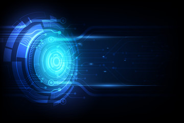 vector abstract future technology, electric telecom background