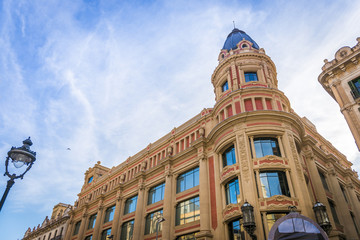 Immeuble barcelonais, Barcelone, Catalogne en Espagne