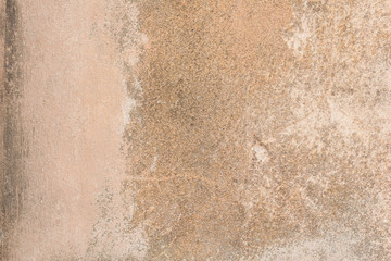 Wall fragment with scratches and cracks