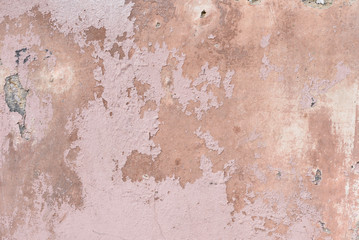 Wall fragment with scratches and cracks