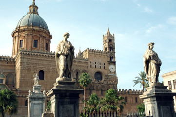 Palerme (Sicile) Cathédrale de Palerme