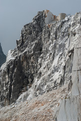 Fototapeta na wymiar Carraran marble quarry