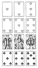 Spielkarten - Playing cards #vector #isolated