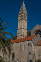 Fototapeta na wymiar Old church of Perast Montenegro