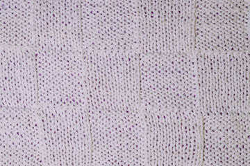 Gray texture with knitted surface pattern, abstract textile background for printing, design