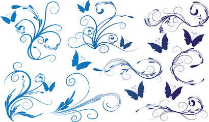 vector line background