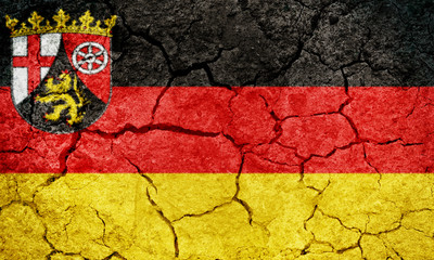 Rhineland-Palatinateon, state of Germany, flag