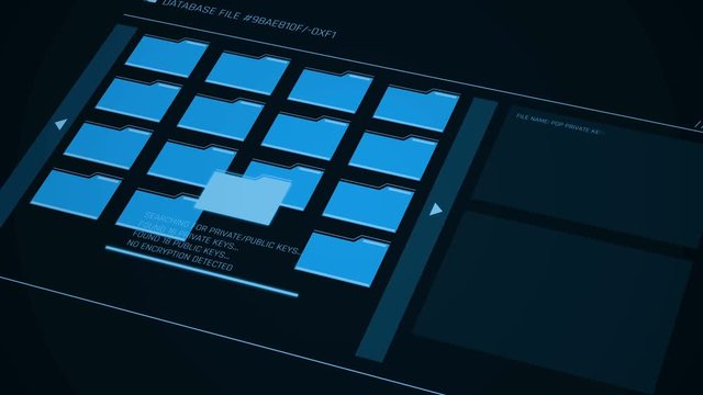 Database hacked, network security breach, hackers stealing private information. Database under hacking attack

