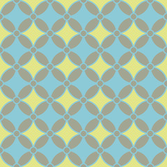 Japanese traditional retro wagara seamless pattern background geometry round curve cross