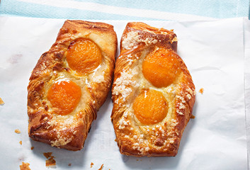 Apricot french pastry 