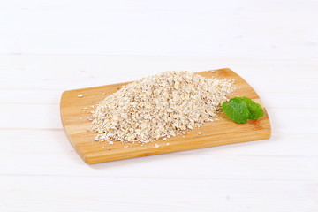 dry rolled oatmeal