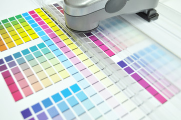 Color management. Spectrophotometer, Print Measuring
