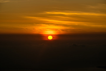 Sonnenuntergang auf Langkawi