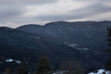 folgaria mountain snow