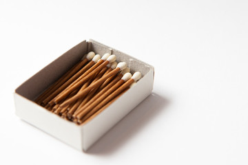 Weiße Köpfe in der Box