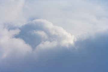 Amazing gray clouds background