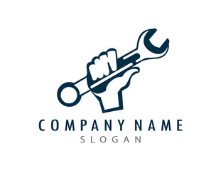 Handyman service logo