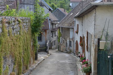 Fototapeta na wymiar Old village