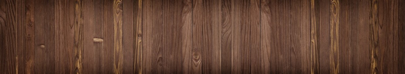 Wooden texture of the kitchen table, panoramic high-resolution background