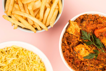 Indian Style Chicken Balti Curry