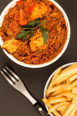 Indian Style Chicken Balti Curry