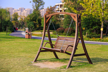 Public swing seat