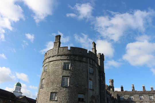 Kilkenny Castle. Historic landmark in the town of Kilkenny in Ireland.