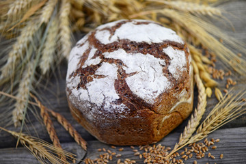 Getreide Brotlaib