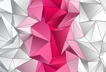 Polygonal background. Abstract triangulated texture