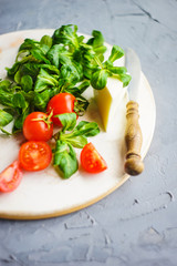 Organic food concept