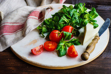 Organic food concept