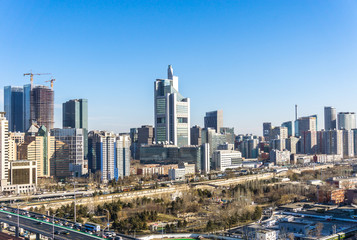 Fototapeta premium panoramic cityscape