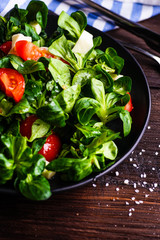 Organic food concept
