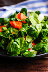 Organic food concept